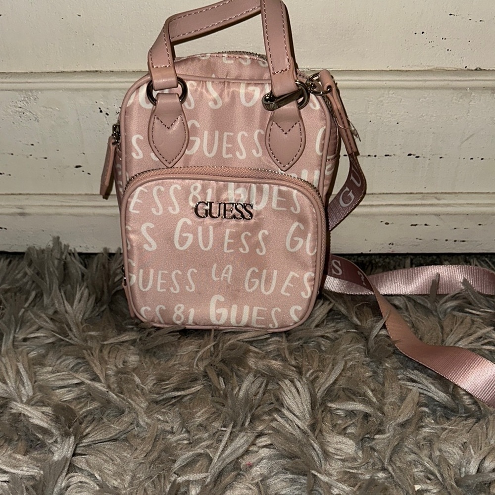 GUESS Pink Crossbody Bag
